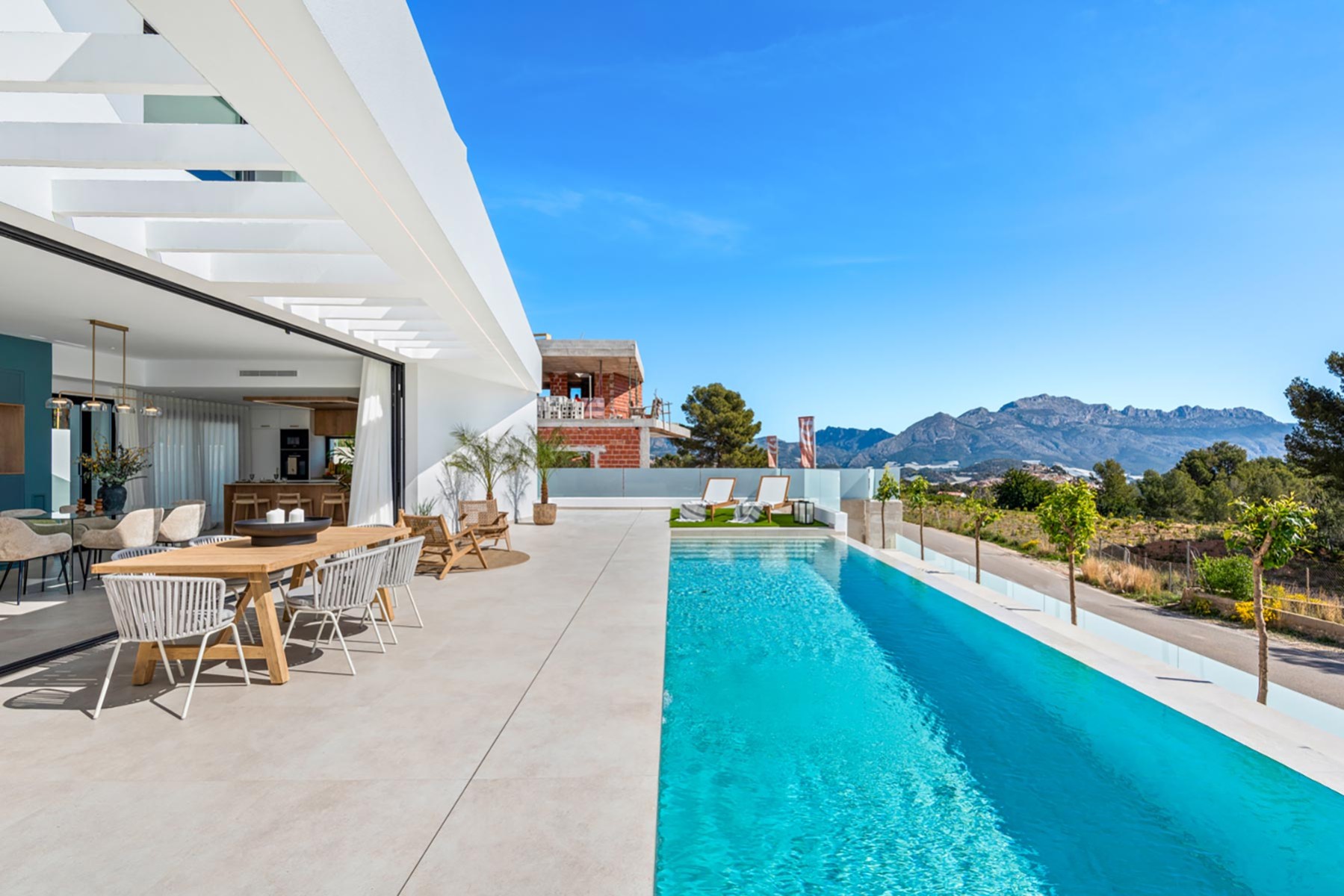 Villa in Polop, Alicante, Spain 3 bedrooms, 162 sq.m. No. 128384