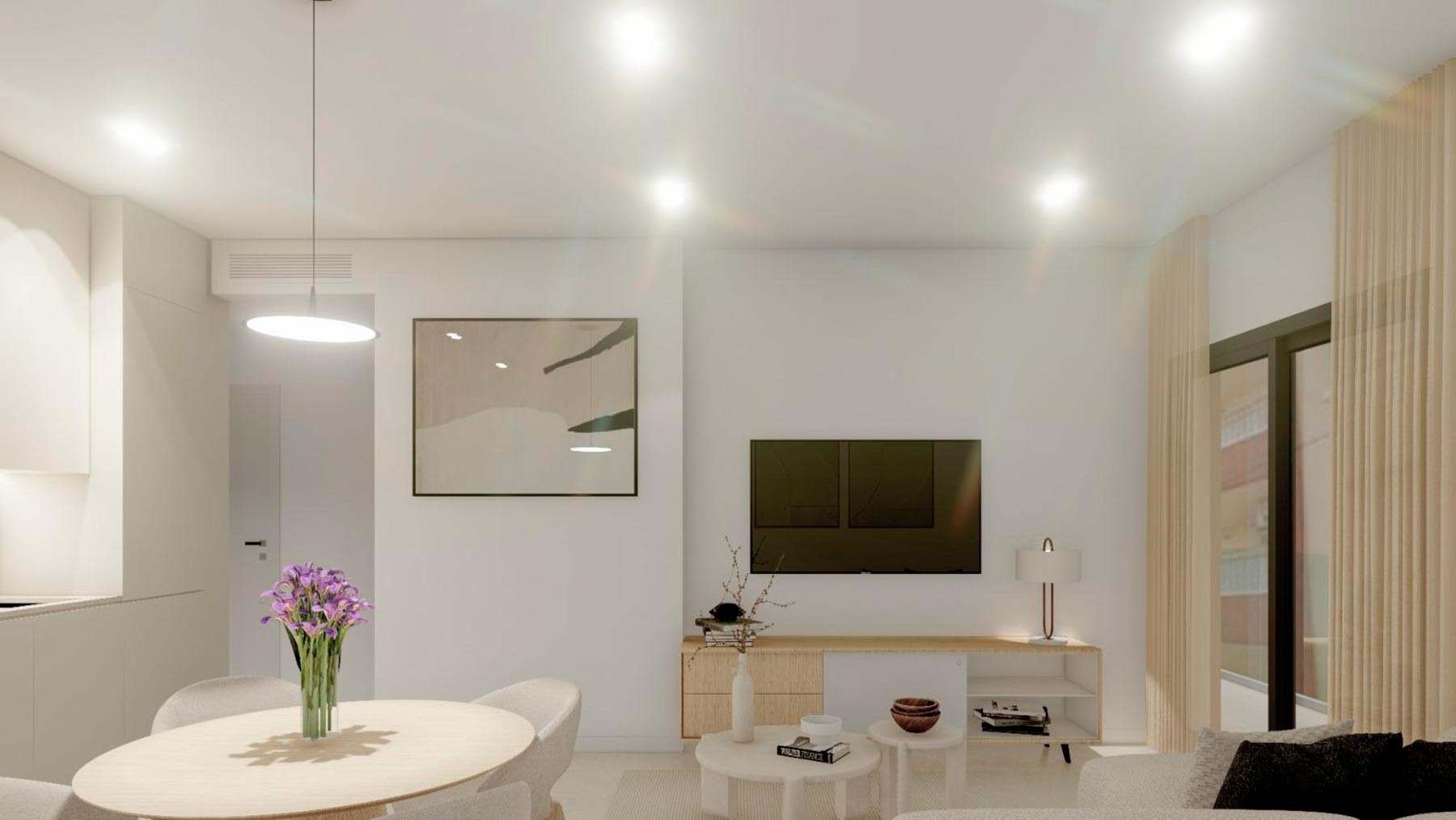 Appartamento a Guardamar del Segura, Alicante, Spagna 2 camere da letto, 47 mq. N° 128336