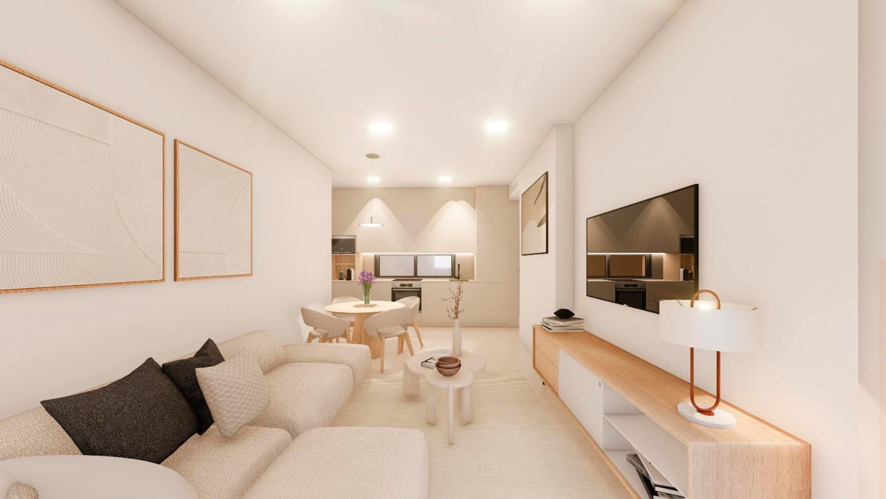 Appartamento a Guardamar del Segura, Alicante, Spagna 2 camere da letto, 47 mq. N° 128336