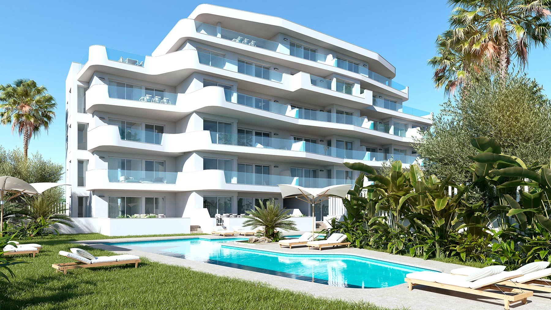 Apartament w Pilar de la Horadada, Alicante, Hiszpania 2 sypialnie, 71 mkw. nr 131356