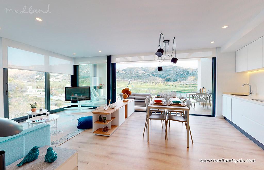 Apartment in Aspe, Alicante, Spain 2 bedrooms, 87.65 sq.m. No. 129909