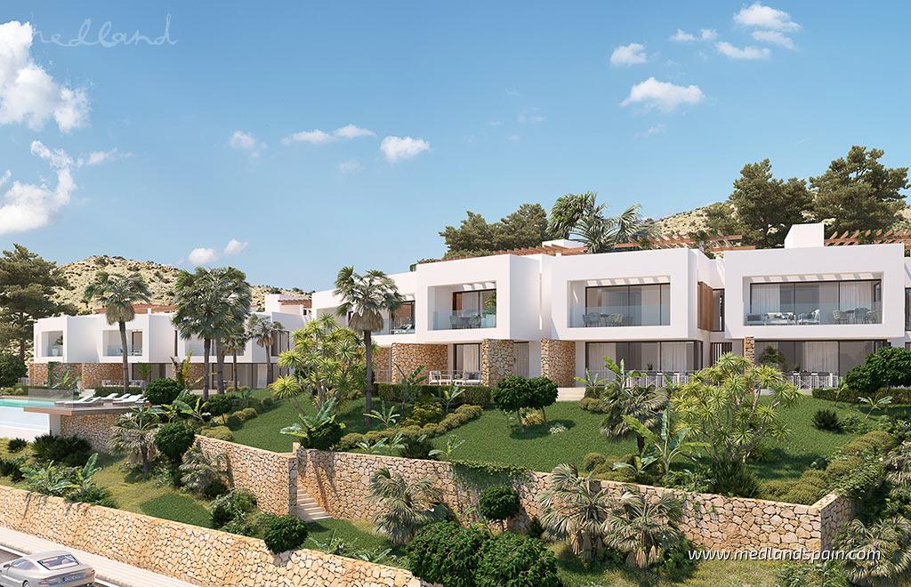 Apartment in Aspe, Alicante, Spain 2 bedrooms, 87.65 sq.m. No. 129909