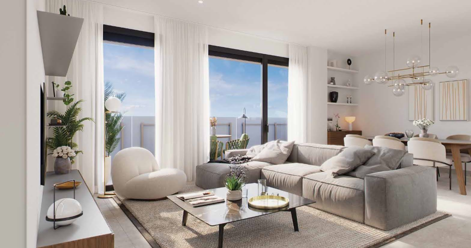 Apartment à L'Hospitalet de Llobregat, Barcelona, Espagne 2 chambres, 72 m2 No. 122693