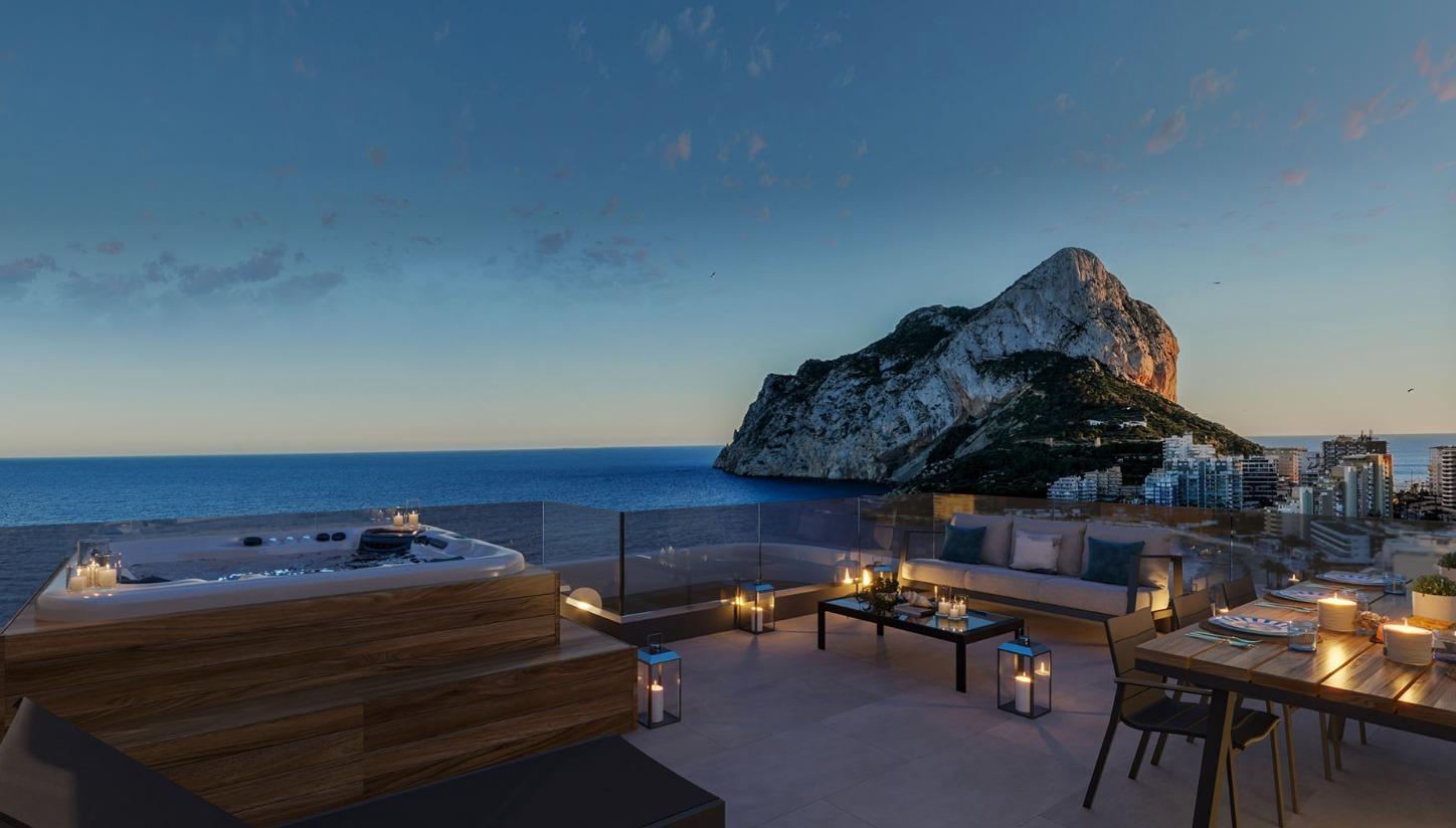Wohnung in Calpe, Alicante, Spanien 1 Schlafzimmer, 77 m2 Nr. 130564