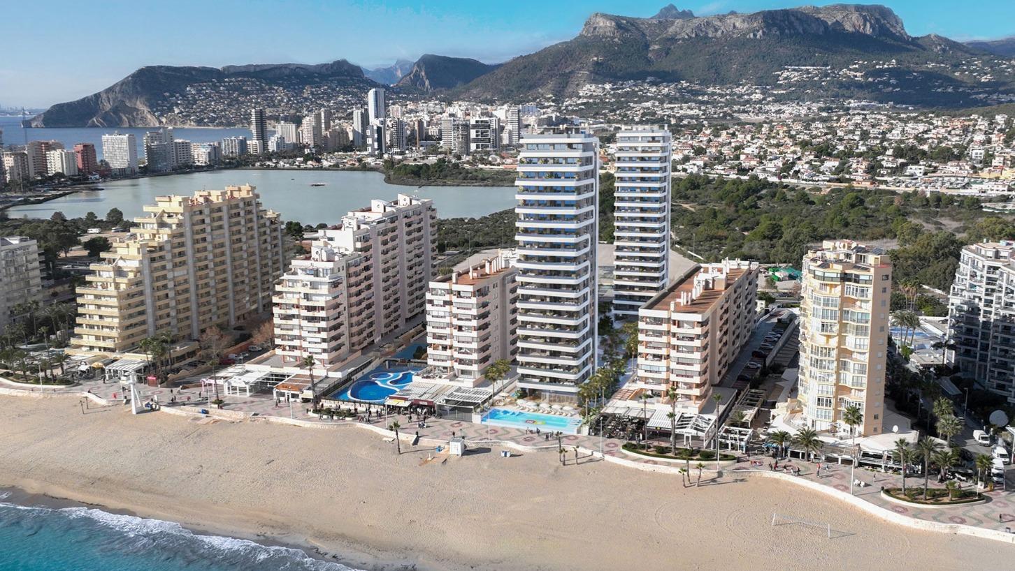 Wohnung in Calpe, Alicante, Spanien 1 Schlafzimmer, 77 m2 Nr. 130564