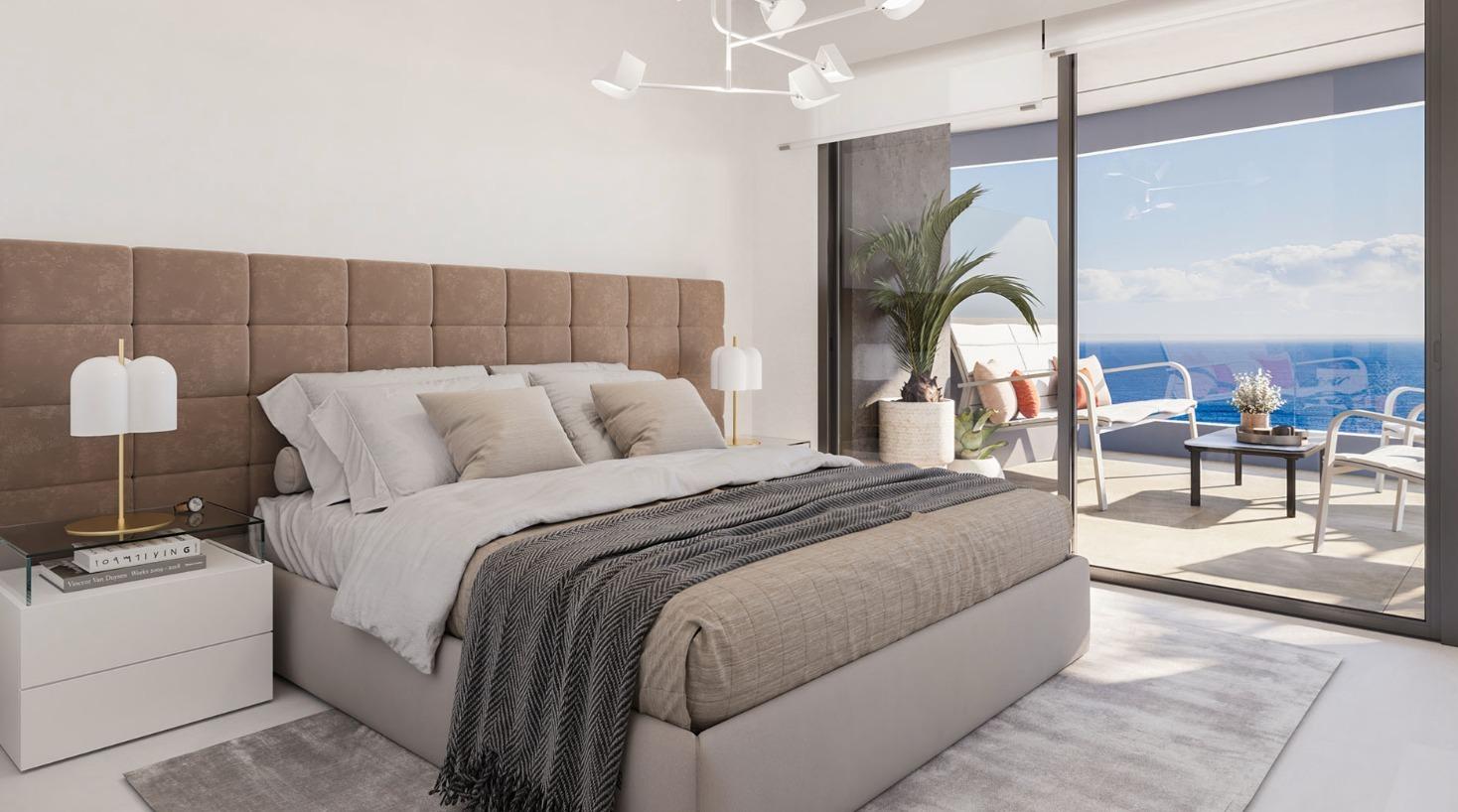 Wohnung in Calpe, Alicante, Spanien 1 Schlafzimmer, 77 m2 Nr. 130564
