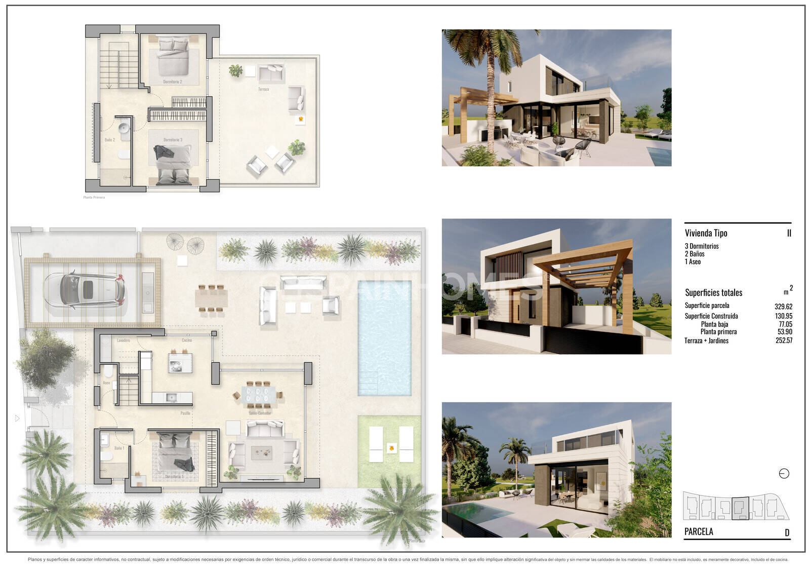 Villa Pilar de la Horadada, Alicante, Spānijā 3 istabas, 122 m2 Nr. 120935