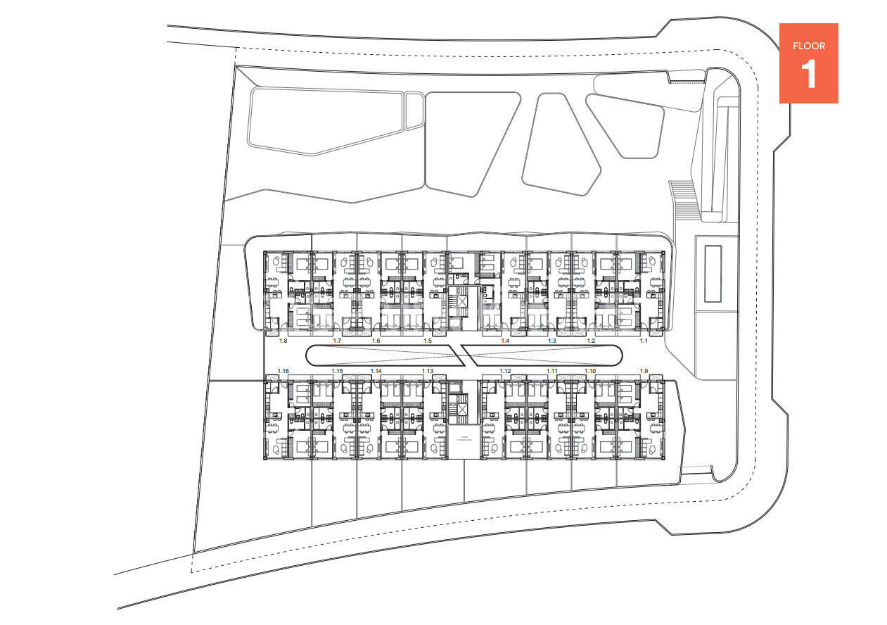 Appartamento a La Nucia, Alicante, Spagna 2 camere da letto, 72 mq. N° 131192