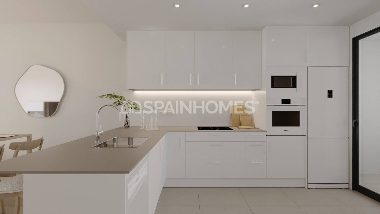 Apartment in La Nucia, Alicante, Spain 2 bedrooms, 72 sq.m. No. 131191
