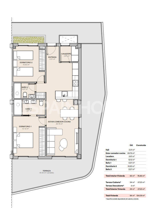 Apartment in La Nucia, Alicante, Spain 2 bedrooms, 72 sq.m. No. 131191
