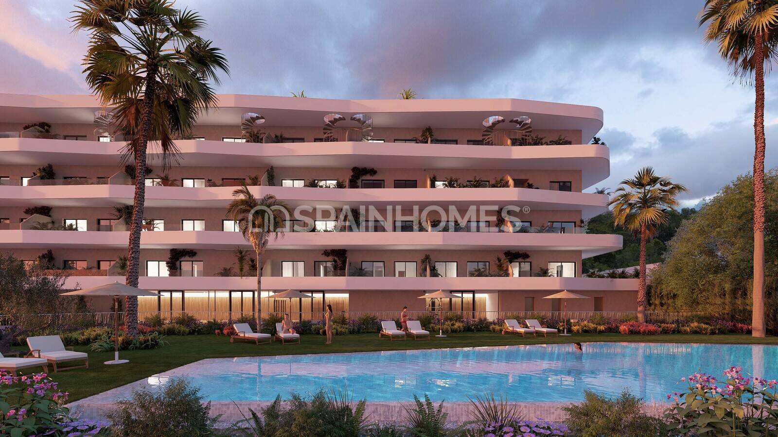 Apartment in La Nucia, Alicante, Spain 2 bedrooms, 72 sq.m. No. 131191