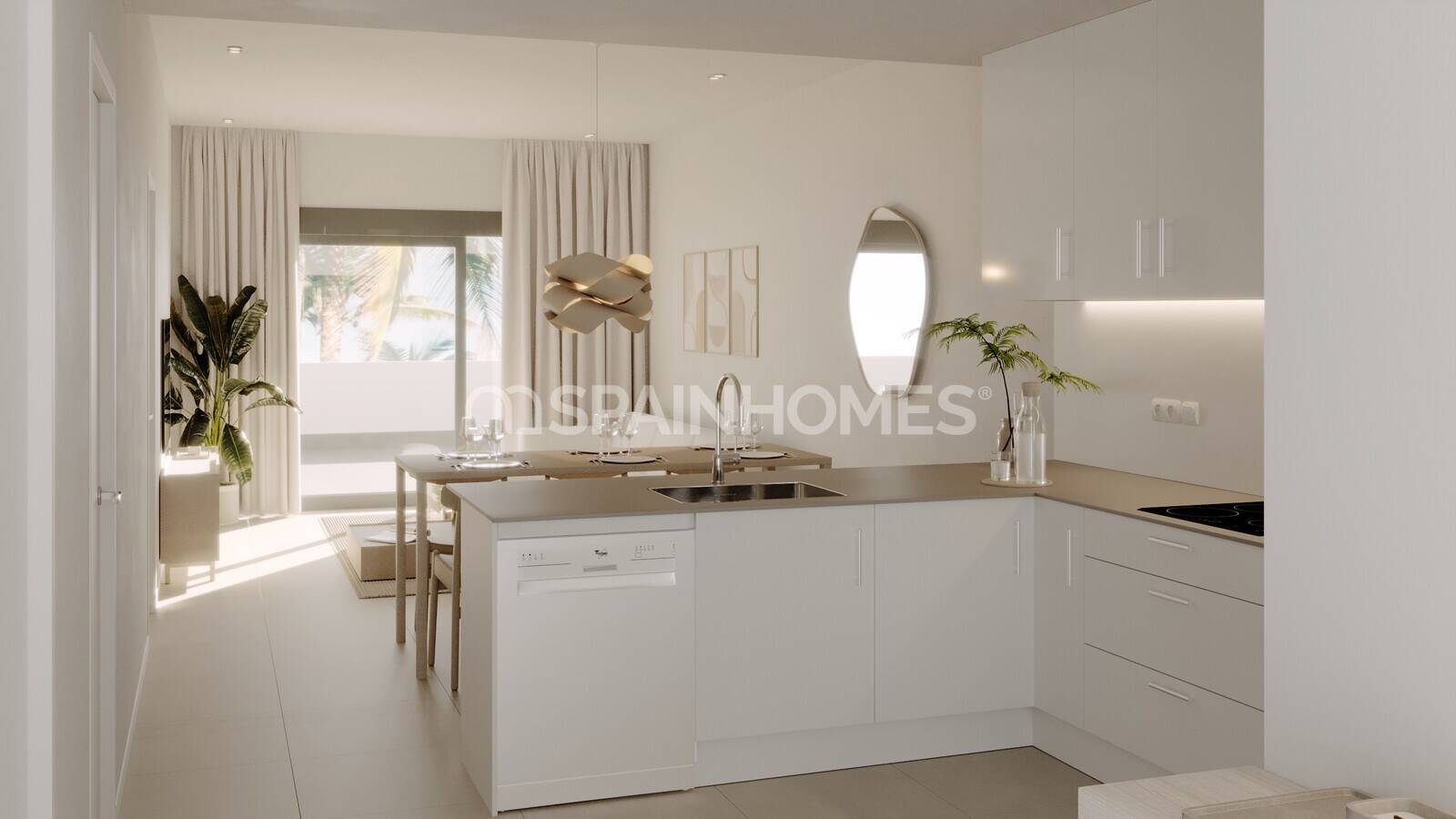 Apartment in La Nucia, Alicante, Spain 2 bedrooms, 72 sq.m. No. 131191