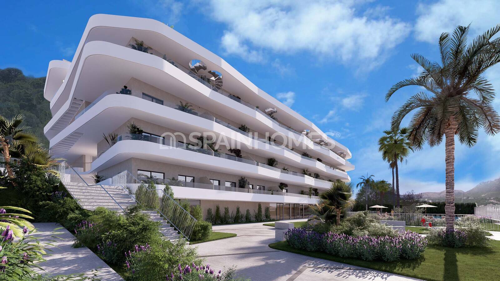 Apartment in La Nucia, Alicante, Spain 2 bedrooms, 72 sq.m. No. 131191