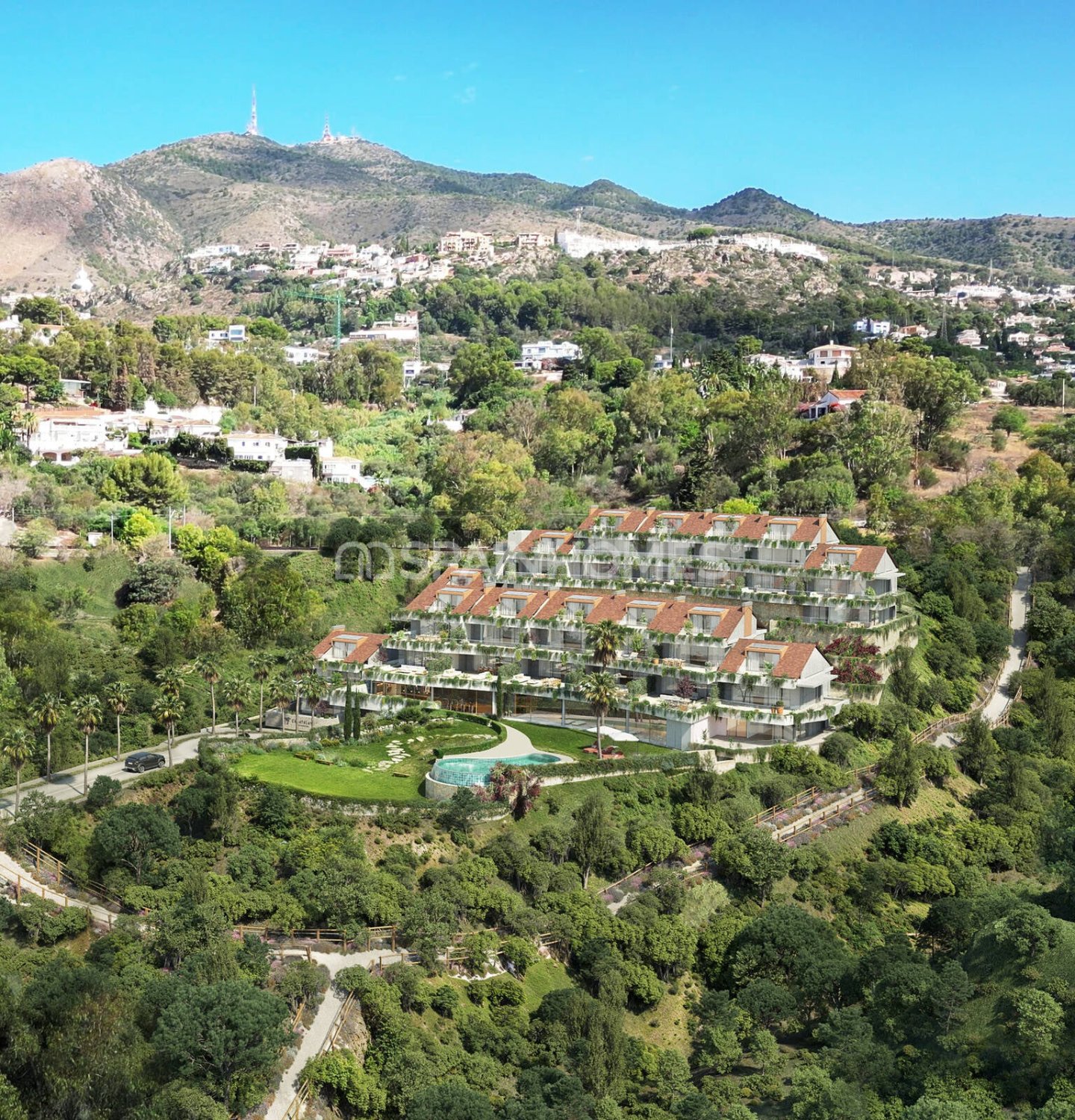 Kattohuoneisto Benalmadena, Malaga, Espanja 3 makuuhuonetta, 202 m2 No. 124686