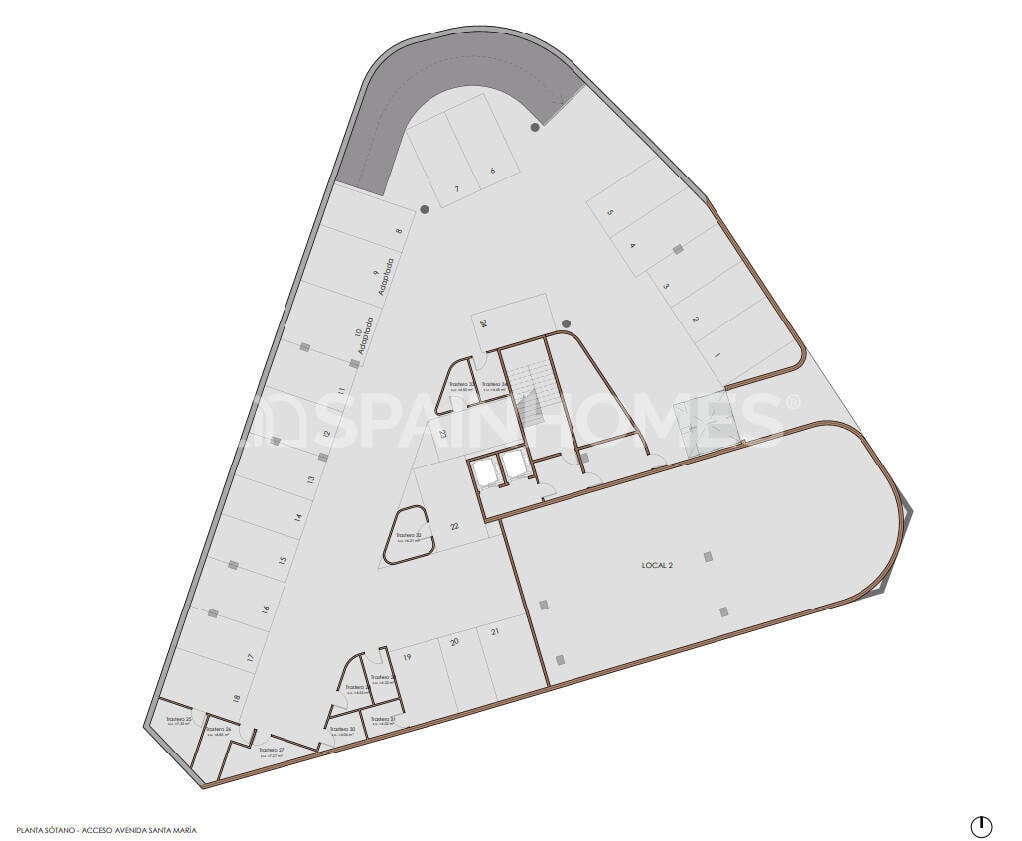 Penthouse in Calpe, Alicante, Spain 2 bedrooms, 85 sq.m. No. 121848