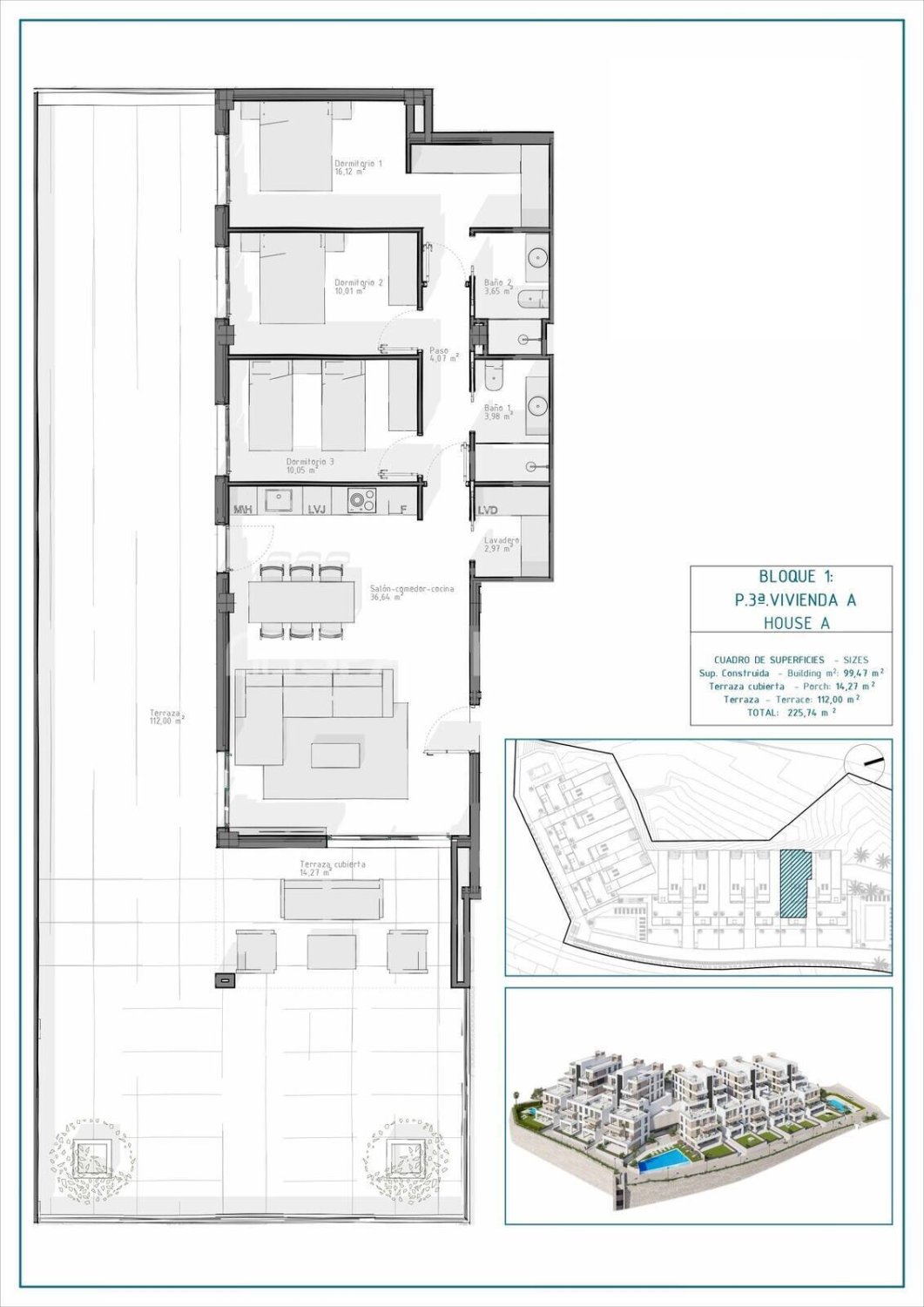 Dzīvoklis Cuevas del Almanzora, Almeria, Spānijā 2 istabas, 70 m2 Nr. 121861