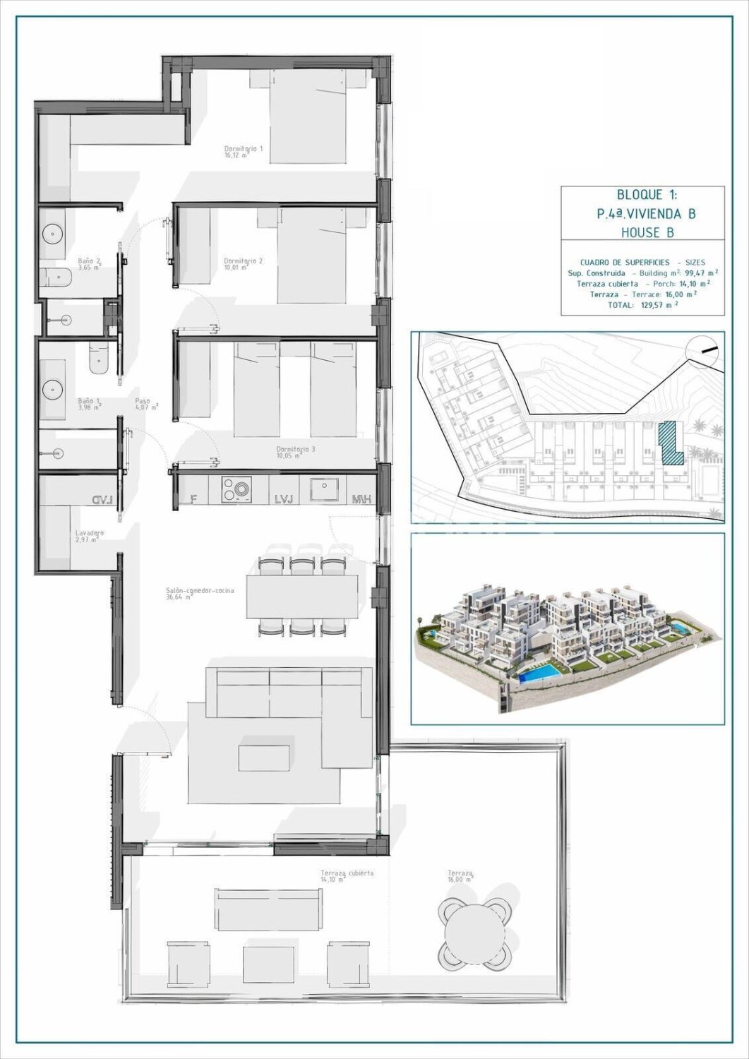 Dzīvoklis Cuevas del Almanzora, Almeria, Spānijā 2 istabas, 70 m2 Nr. 121861