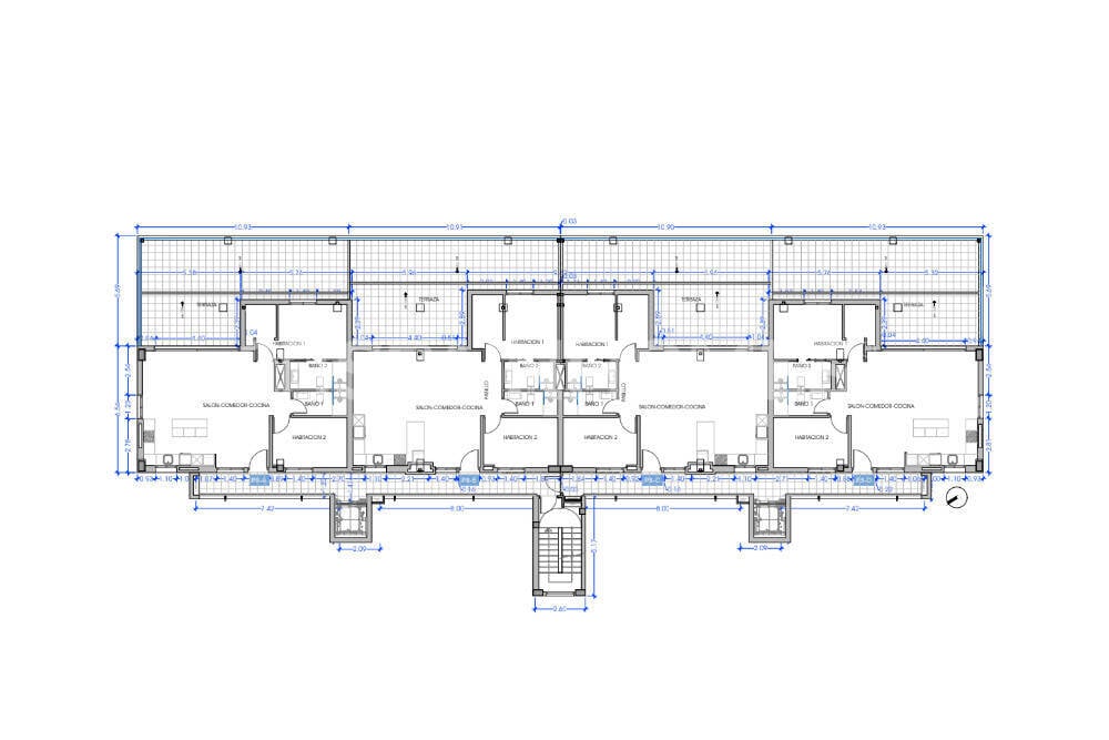 Penthauss Benidorm, Alicante, Spānijā 2 istabas, 85 m2 Nr. 121858