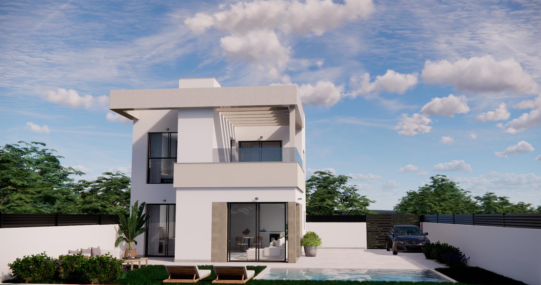 Villa in Alicante, Spain 3 bedrooms, 100 sq.m. No. 128380