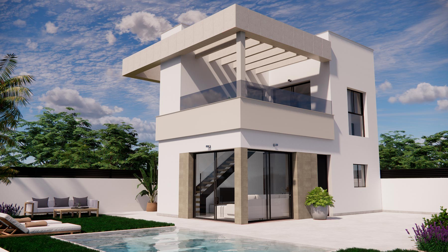 Villa in Alicante, Spain 3 bedrooms, 100 sq.m. No. 128380