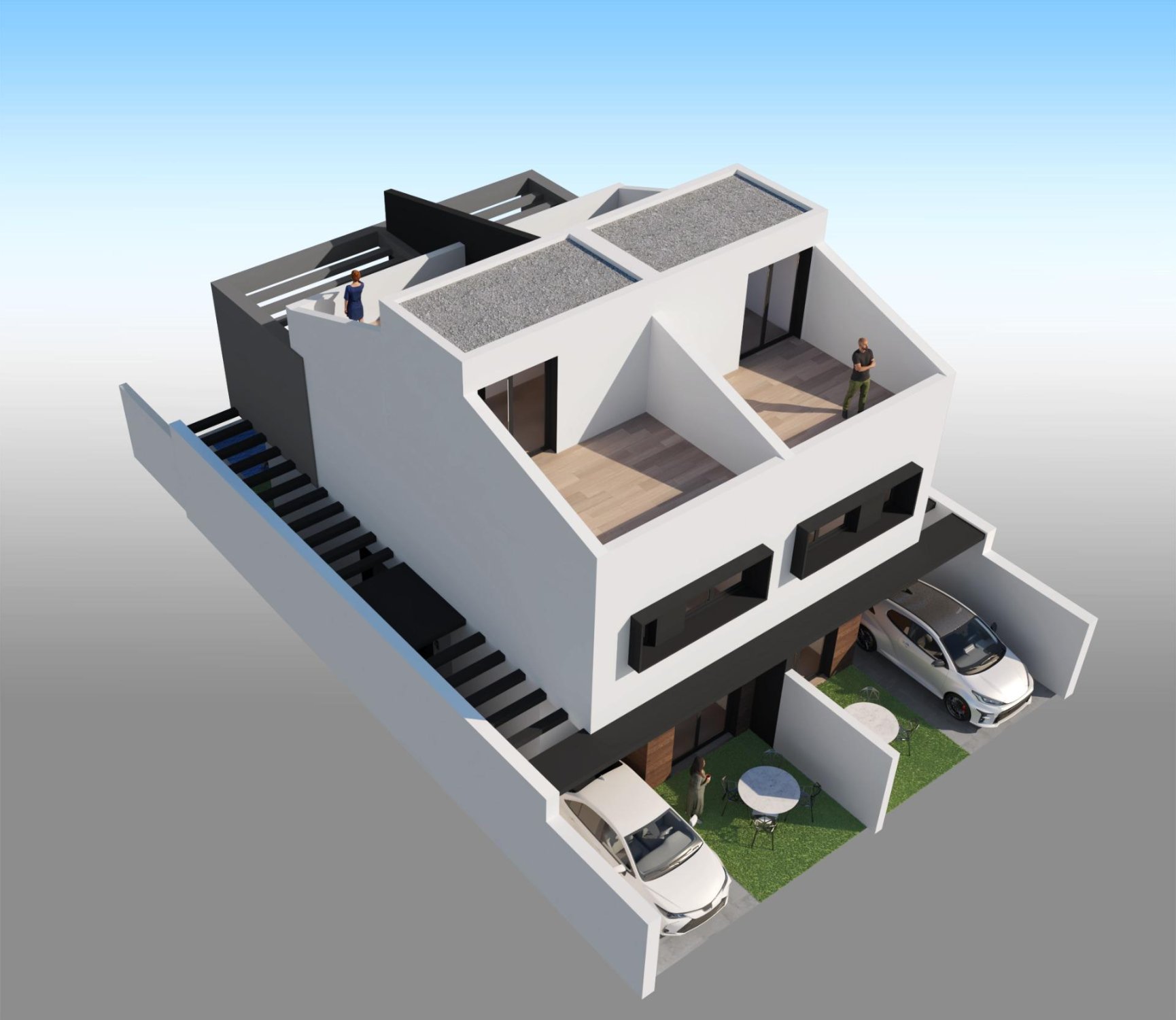 Villa i Santiago de la Ribera, Murcia, Spanien 3 sovrum, 107 kvm. Nr. 128531