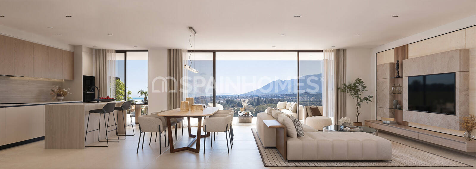 Apartment in Estepona, Malaga, Spain 2 bedrooms, 86 sq.m. No. 132722