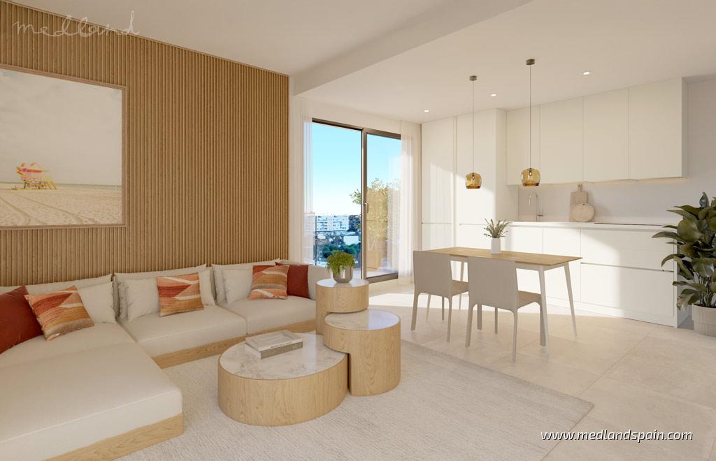 Apartamento en Mijas Costa, Málaga, España 1 dormitorio, 54 m2 No. 121921