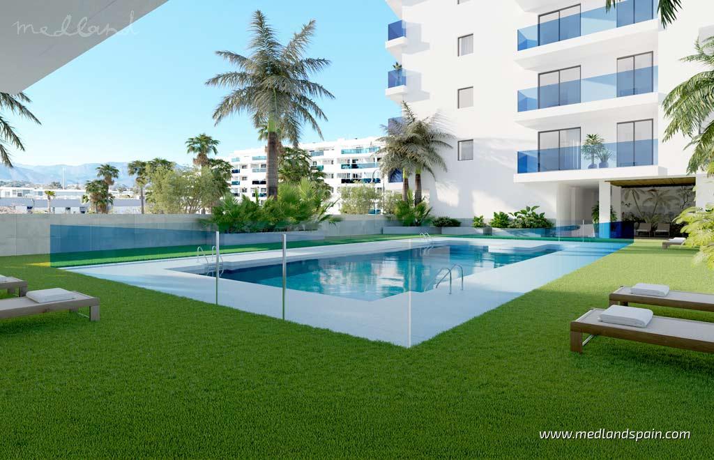 Apartamento en Mijas Costa, Málaga, España 1 dormitorio, 54 m2 No. 121921
