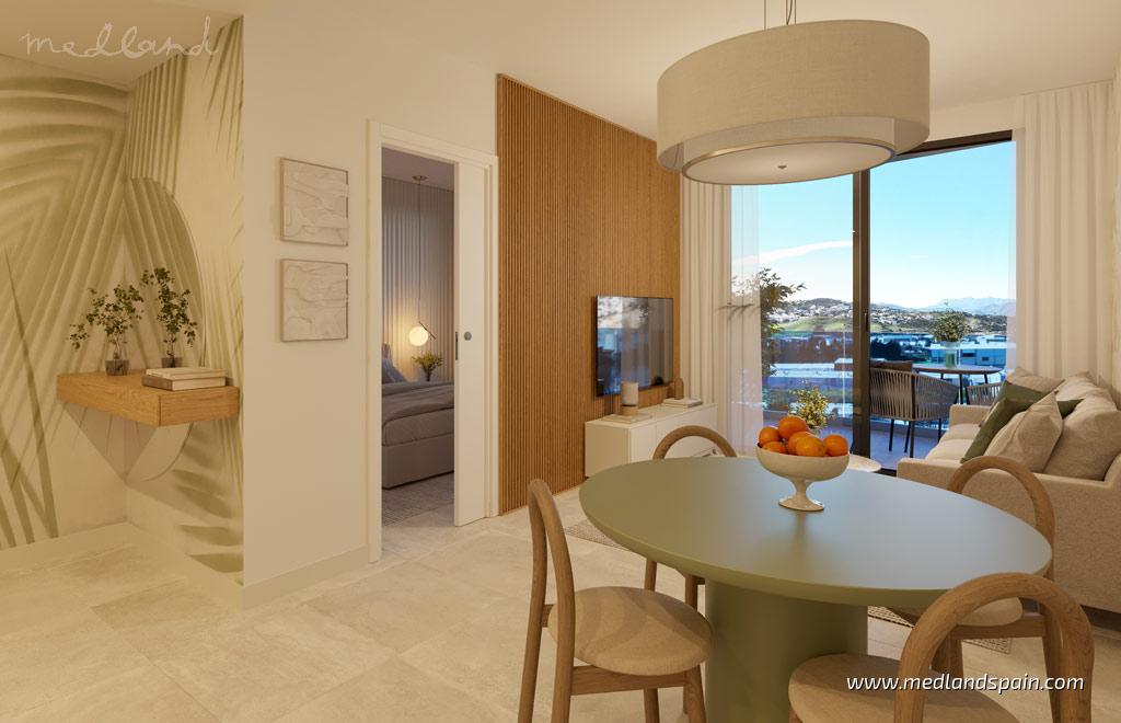 Apartamento en Mijas Costa, Málaga, España 1 dormitorio, 54 m2 No. 121921