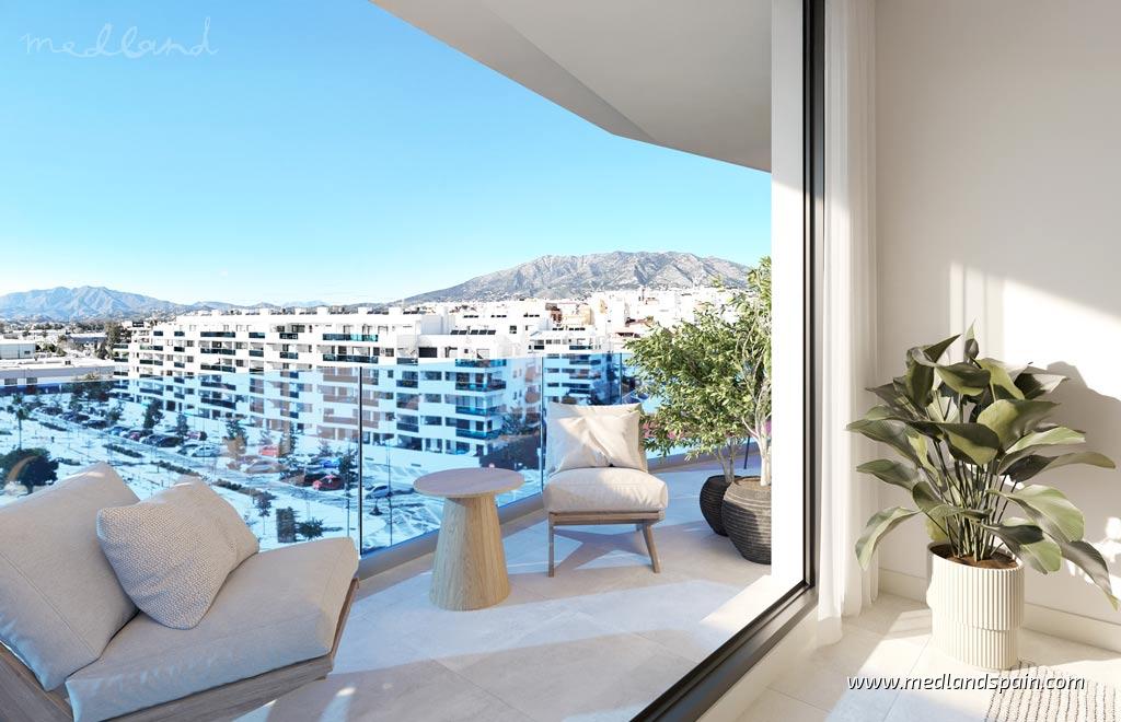 Apartamento en Mijas Costa, Málaga, España 1 dormitorio, 54 m2 No. 121921