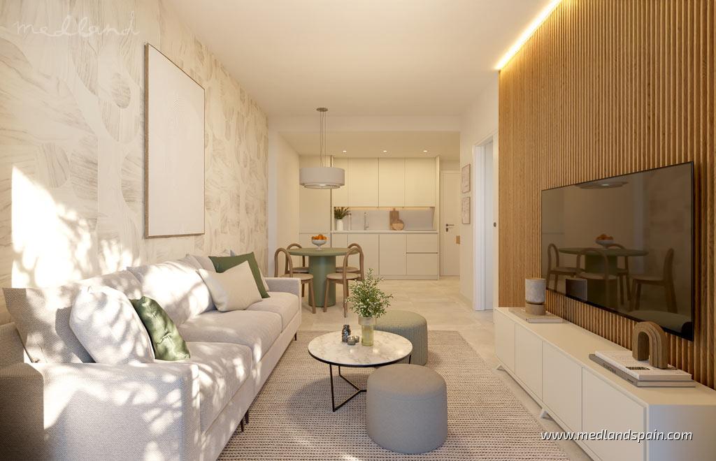 Apartamento en Mijas Costa, Málaga, España 1 dormitorio, 54 m2 No. 121921