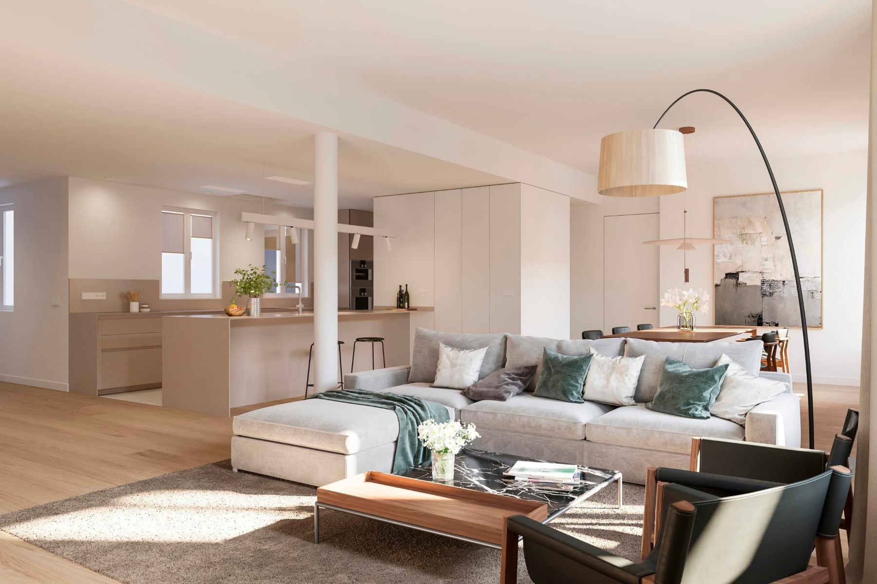 Appartamento a Barcelona, Spagna 3 camere da letto, 248 mq. N° 122649