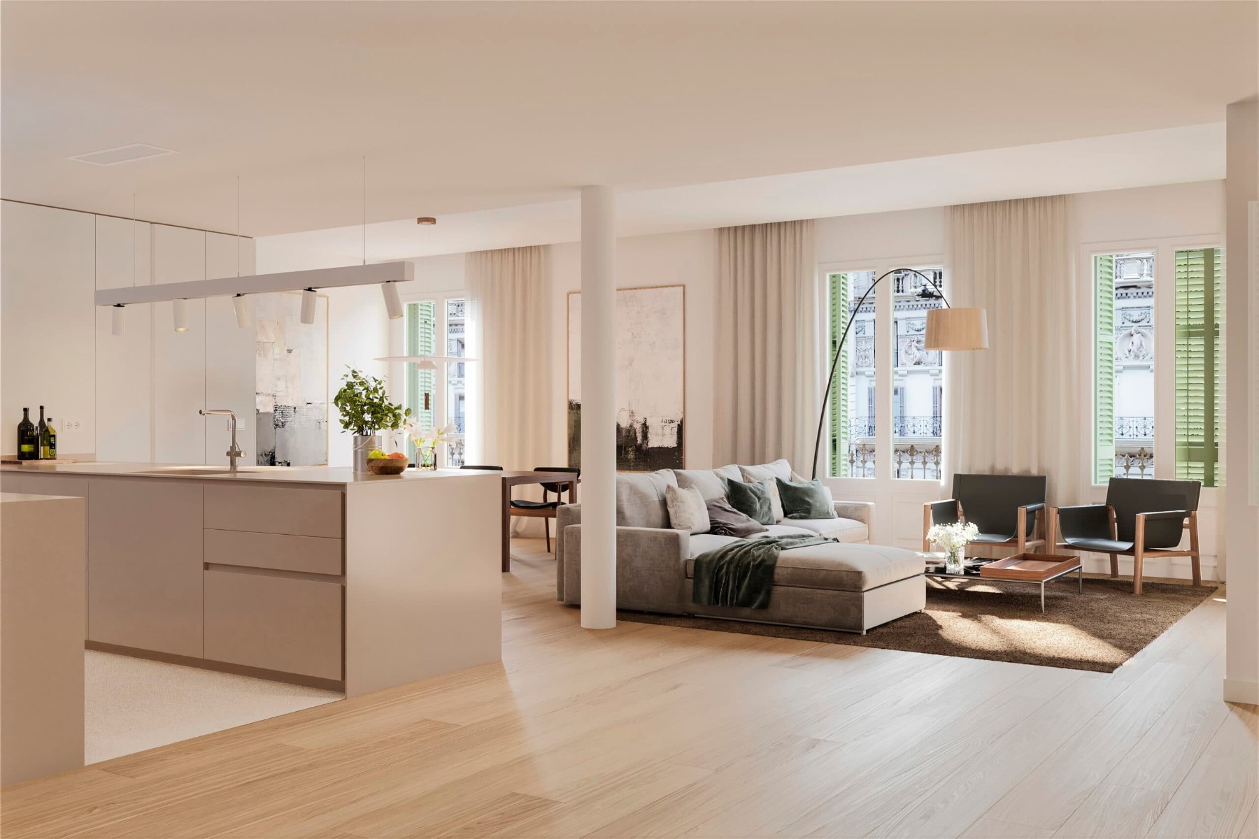 Appartamento a Barcelona, Spagna 3 camere da letto, 248 mq. N° 122649