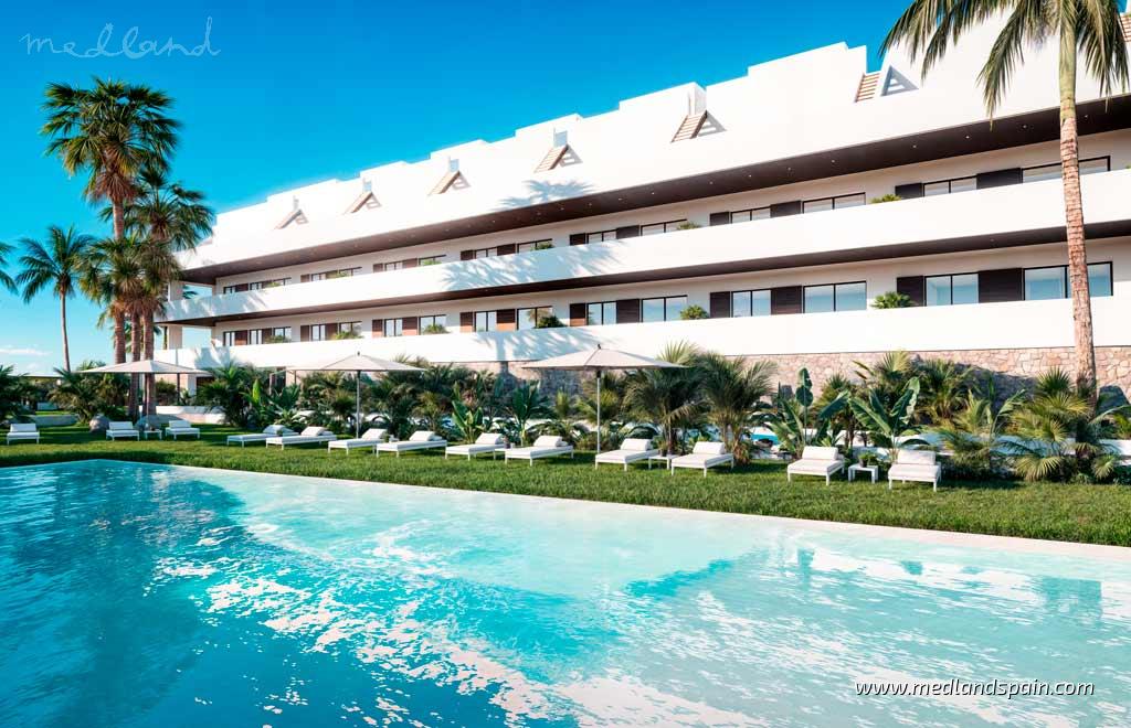Huoneisto Finestrat, Alicante, Espanja 2 makuuhuonetta, 66 m2 No. 121903