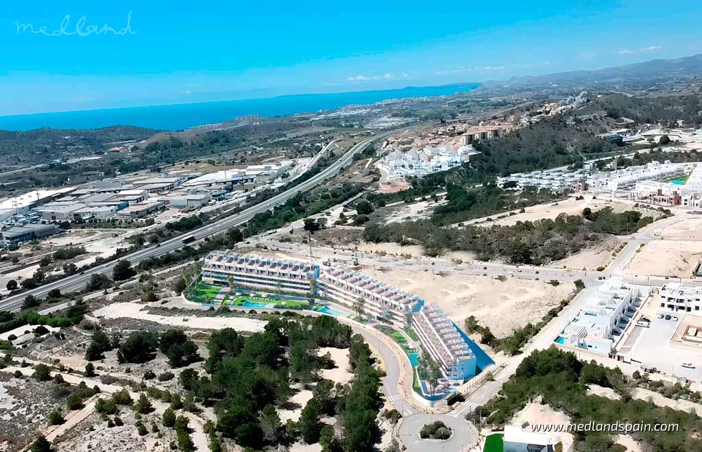 Huoneisto Finestrat, Alicante, Espanja 2 makuuhuonetta, 66 m2 No. 121903