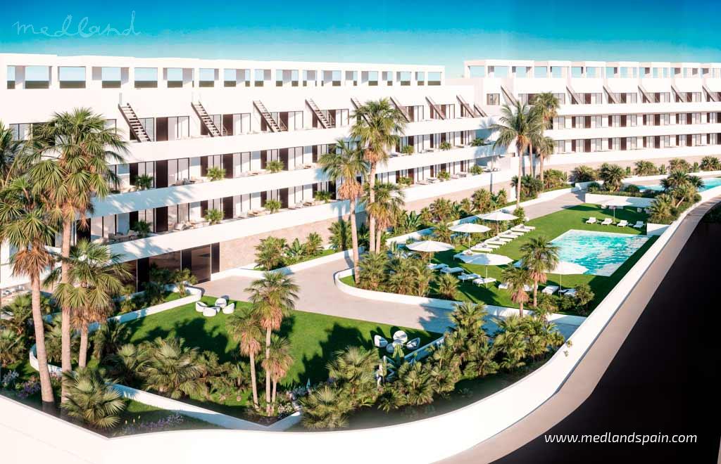 Huoneisto Finestrat, Alicante, Espanja 2 makuuhuonetta, 66 m2 No. 121903