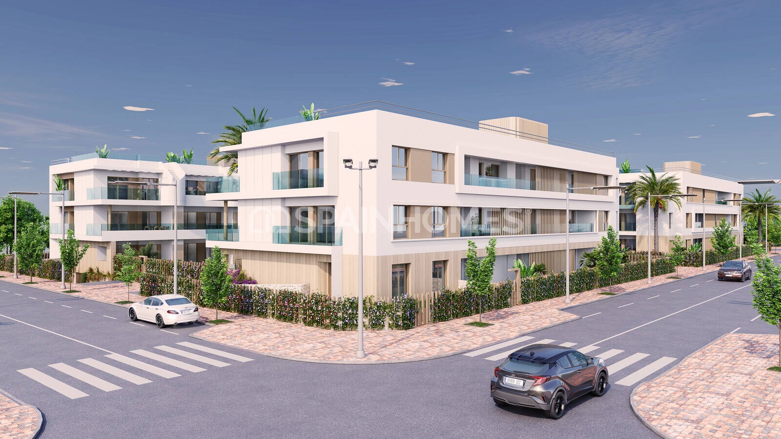 Penthäuser in Pilar de la Horadada, Alicante, Spanien 2 Schlafzimmer, 66 m2 Nr. 121292