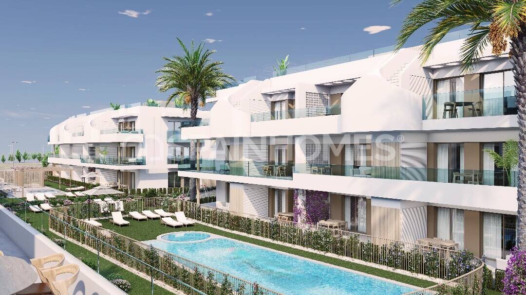 Penthäuser in Pilar de la Horadada, Alicante, Spanien 2 Schlafzimmer, 66 m2 Nr. 121292