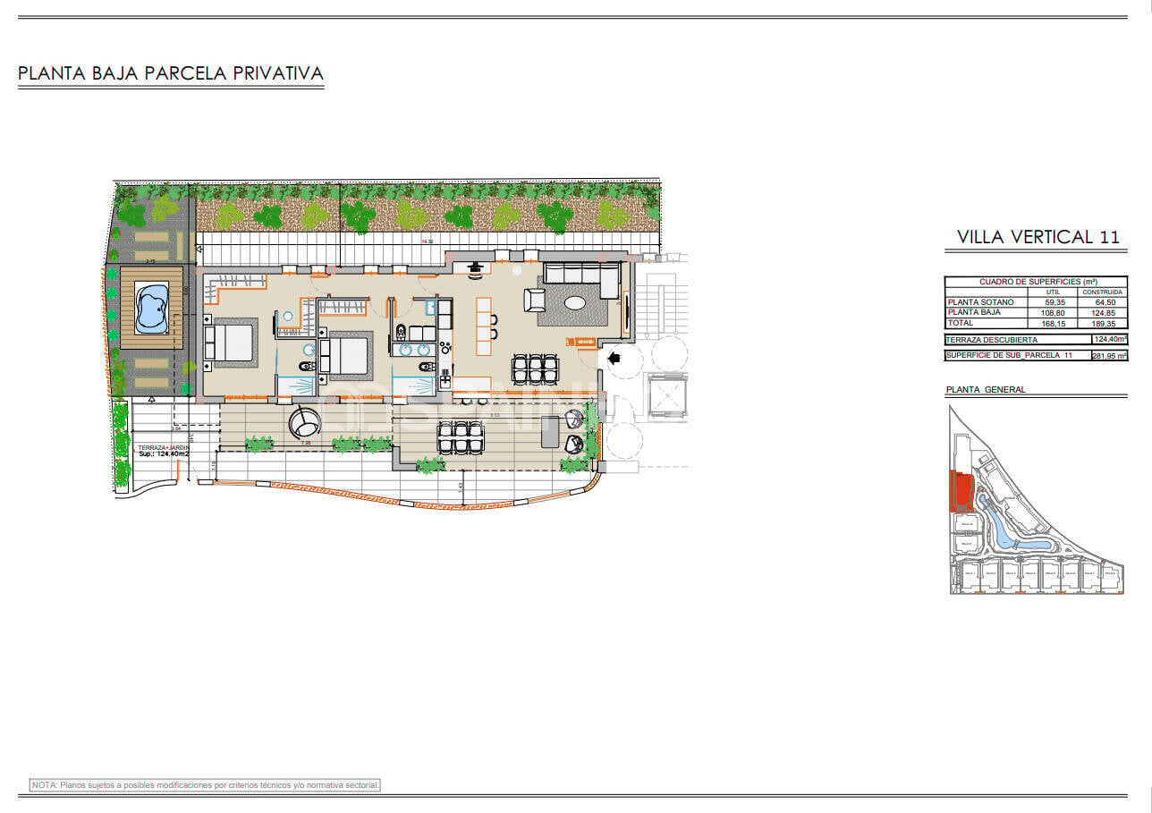 Wohnung in Pulpi, Almeria, Spanien 2 Schlafzimmer, 124 m2 Nr. 121298