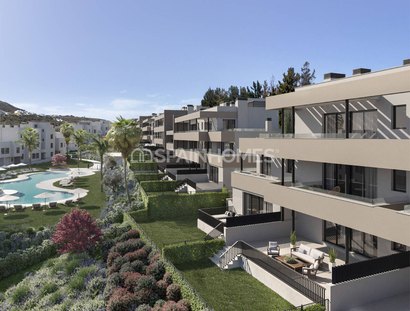 Wohnung in Casares, Malaga, Spanien 3 Schlafzimmer, 88 m2 Nr. 121155