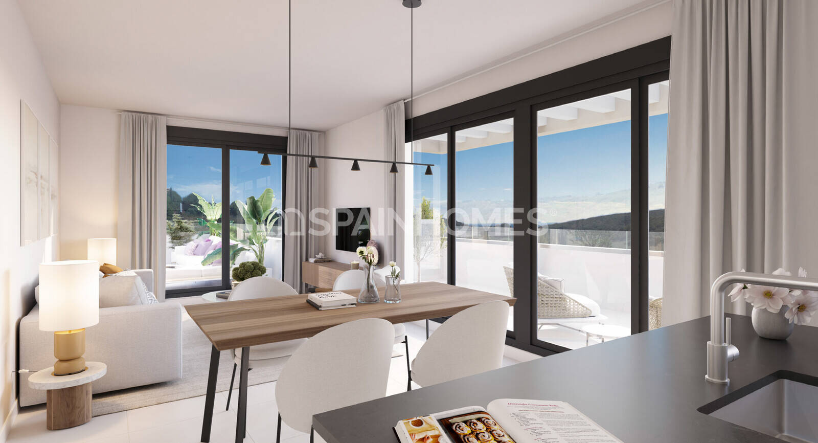 Wohnung in Casares, Malaga, Spanien 3 Schlafzimmer, 88 m2 Nr. 121155