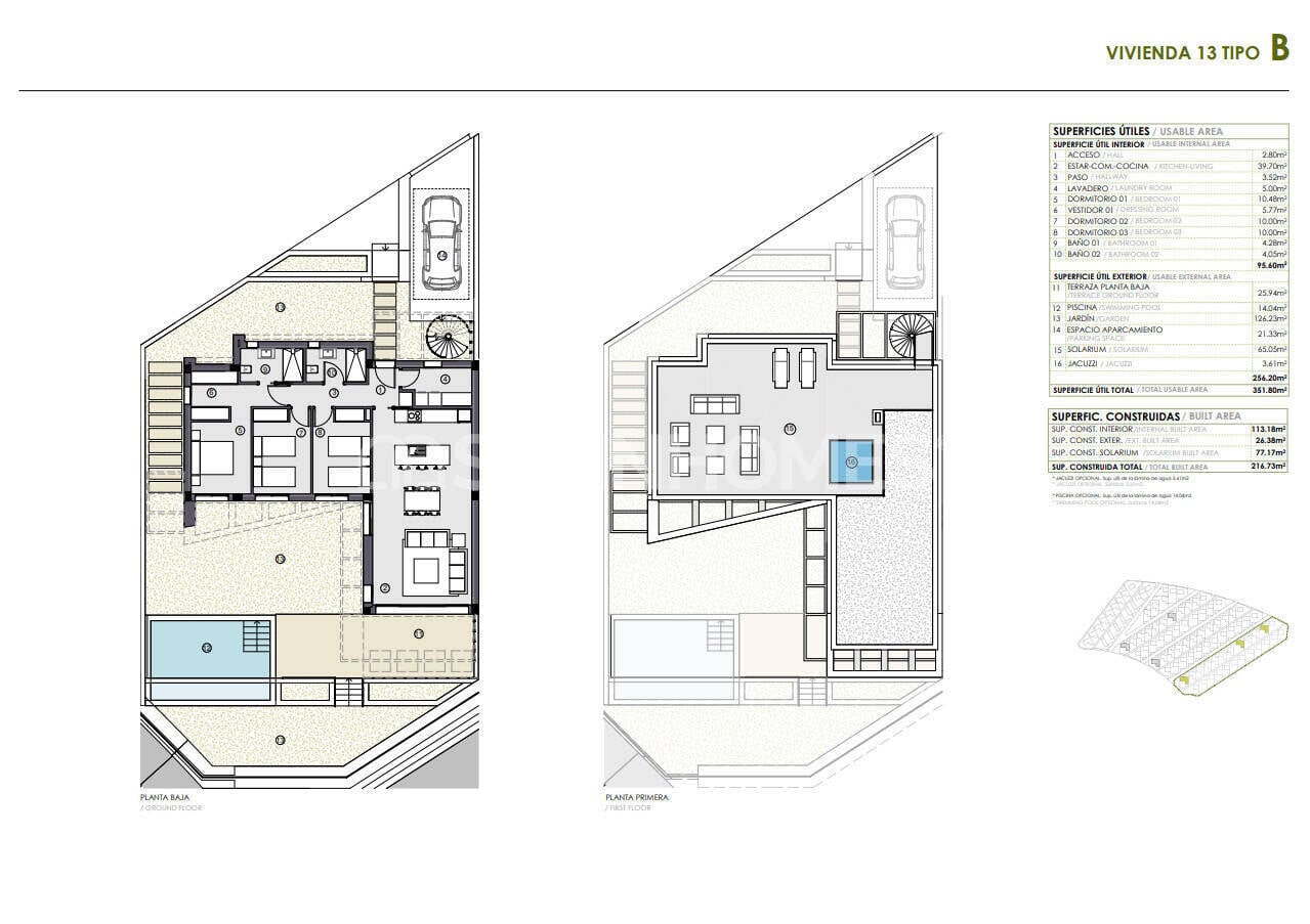 Villa in Polop, Alicante, Spain 3 bedrooms, 78 sq.m. No. 121111