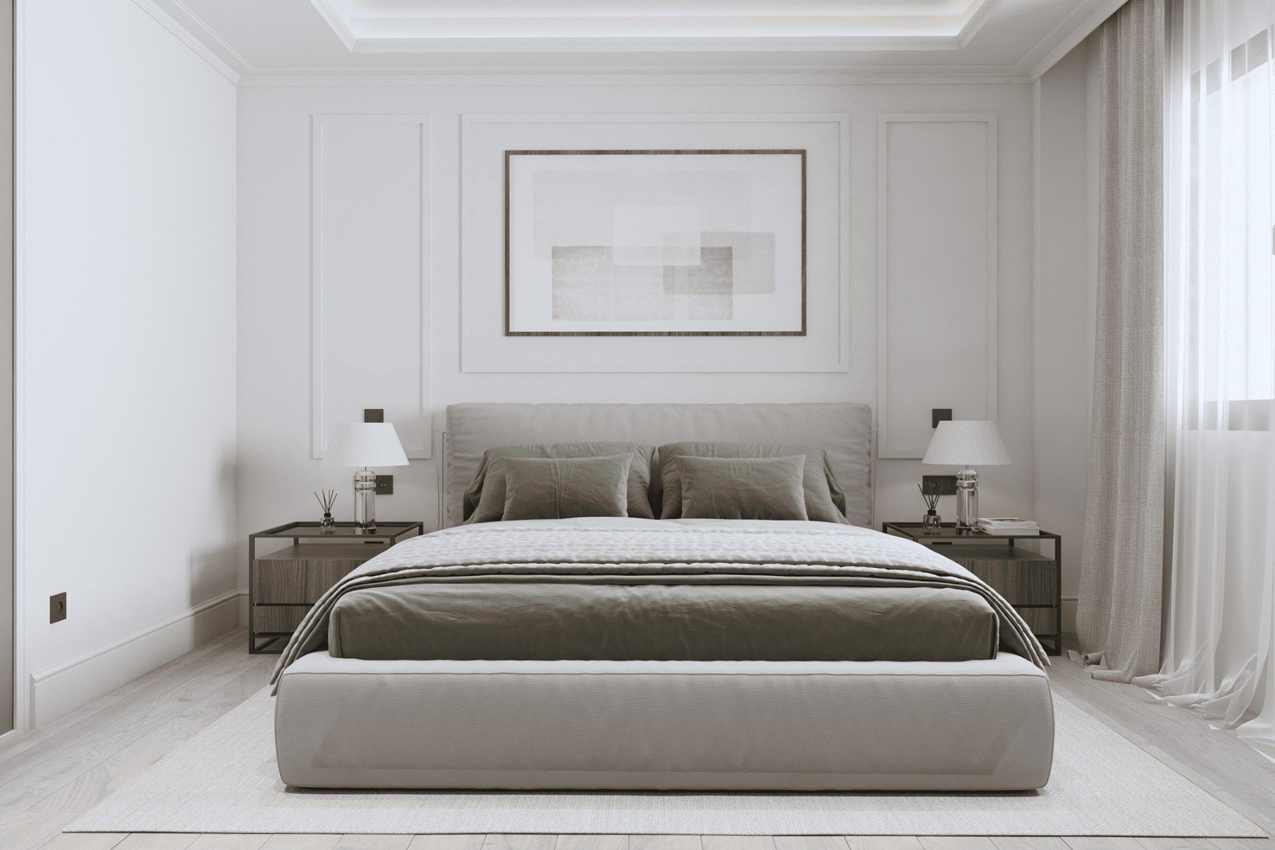 Appartamento a Madrid, Spagna 3 camere da letto, 195 mq. N° 122770