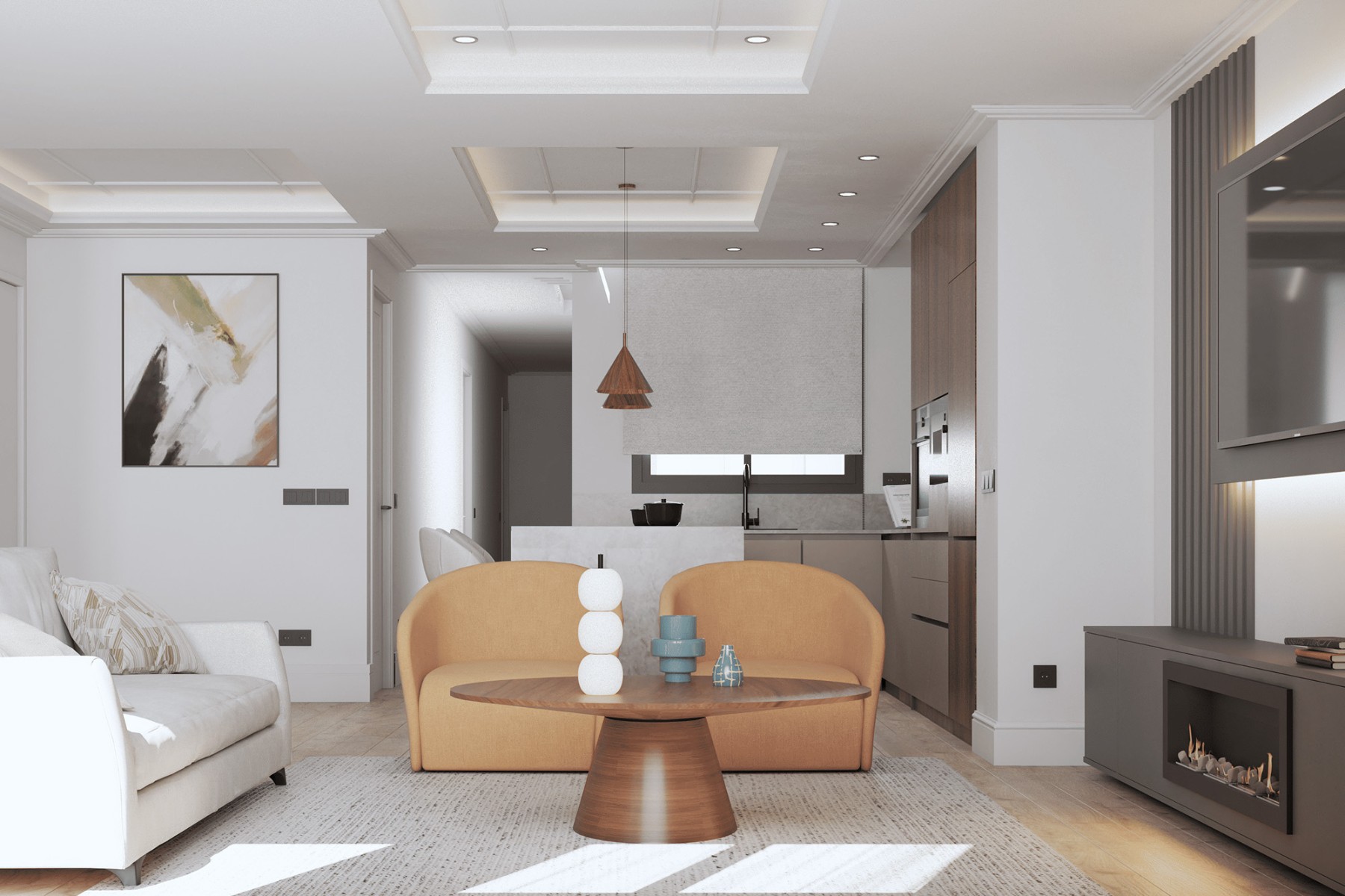 Appartamento a Madrid, Spagna 3 camere da letto, 195 mq. N° 122770