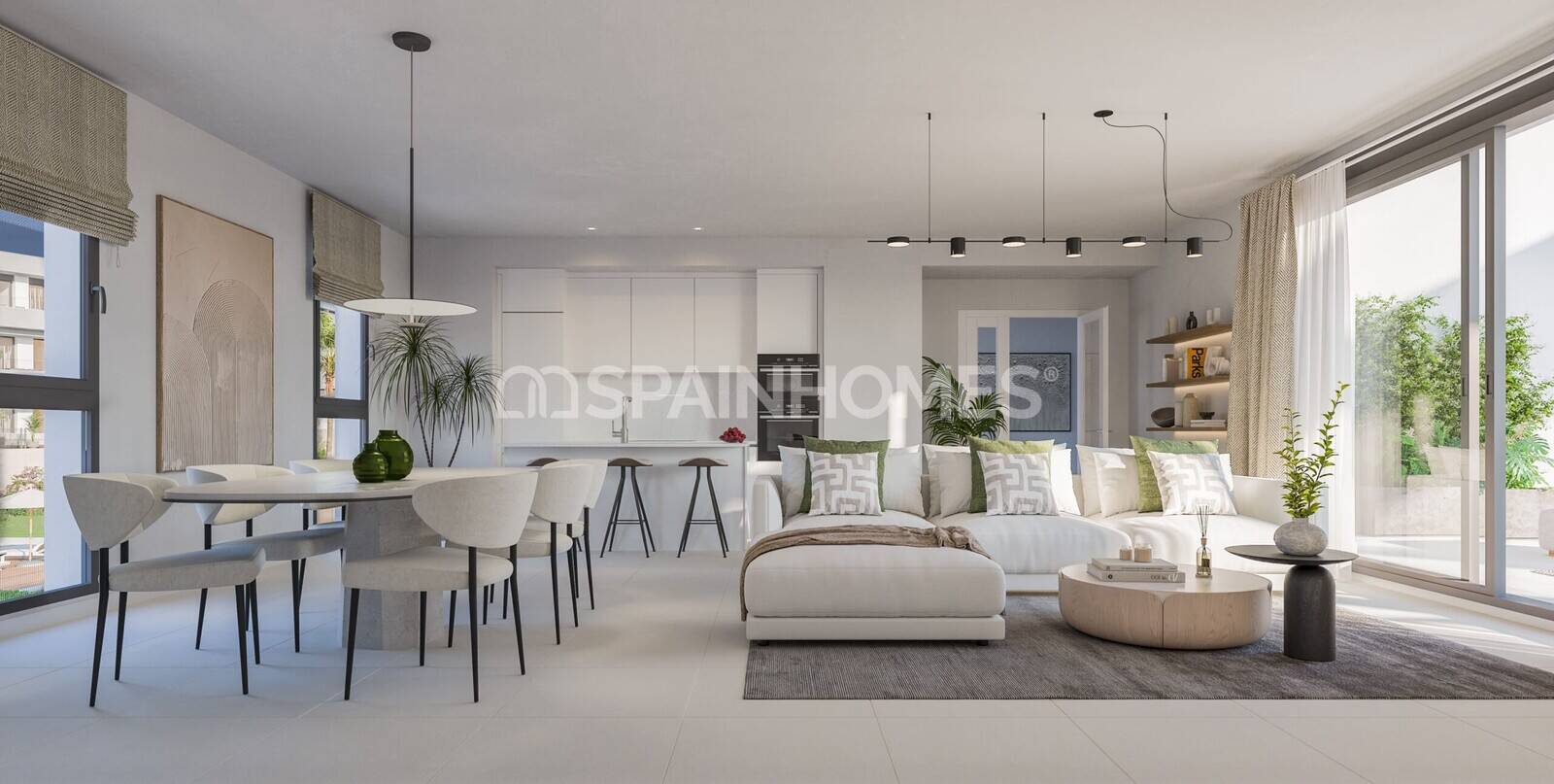 Lägenhet i Estepona, Malaga, Spanien 3 sovrum, 91 kvm. Nr. 121745