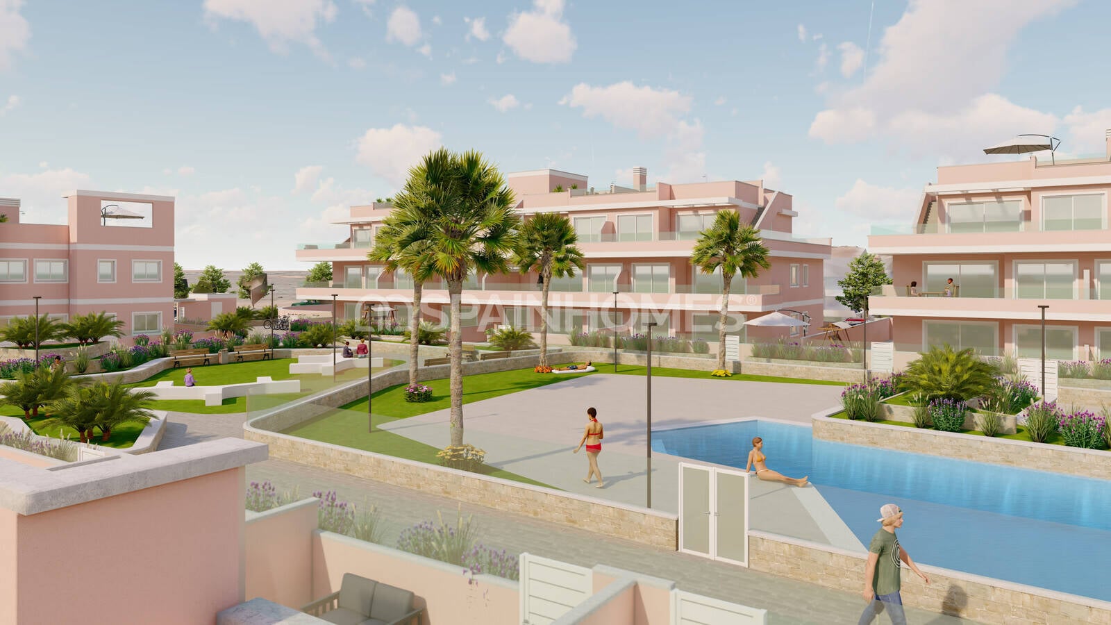 Apartamento en Pilar de la Horadada, Alicante, España 3 dormitorios, 100 m2 No. 121465