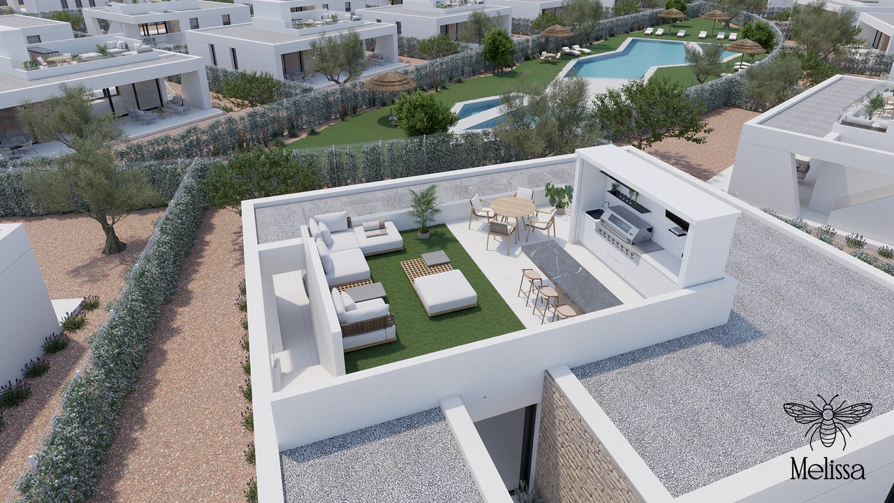 Villa Hacienda del Alamo, Murcia, Spānijā 3 istabas, 111 m2 Nr. 128760