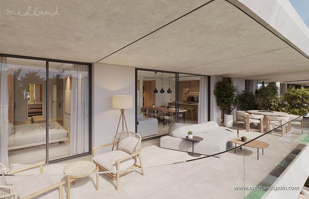 Apartamento en Estepona, Málaga, España 1 dormitorio, 67 m2 No. 130201