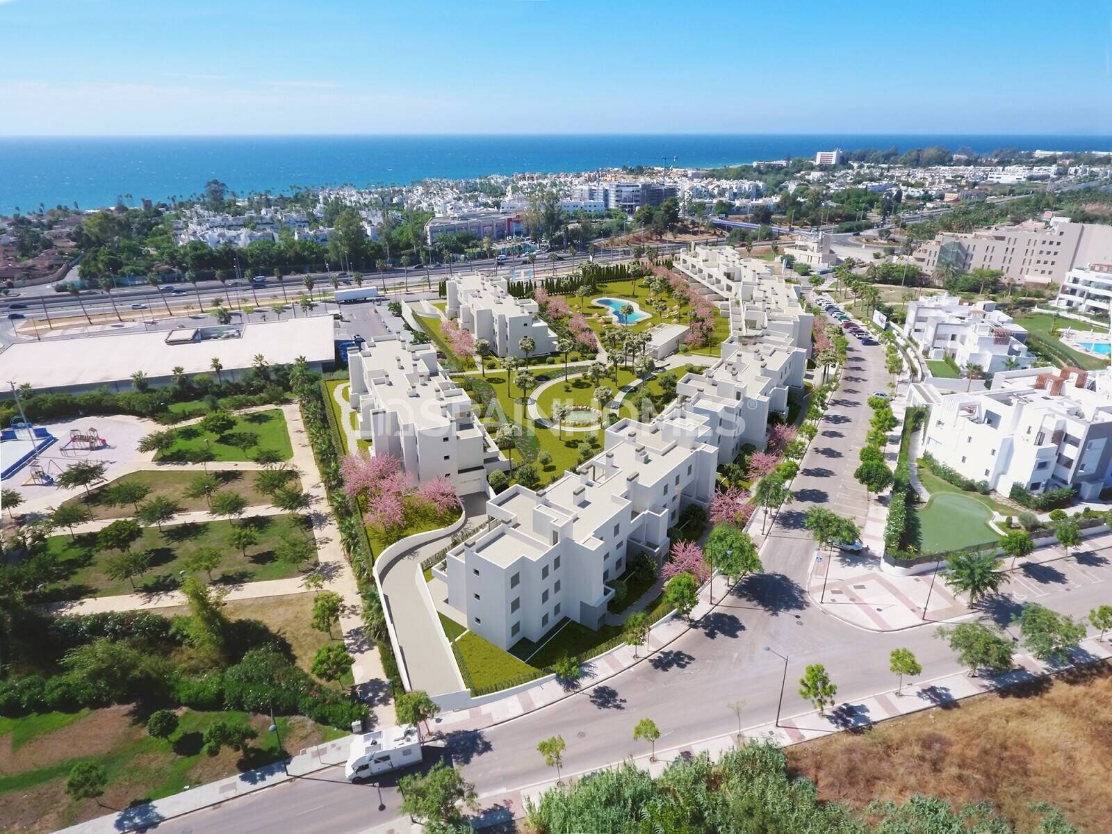 Apartament w Estepona, Malaga, Hiszpania 3 sypialnie, 100 mkw. nr 131291