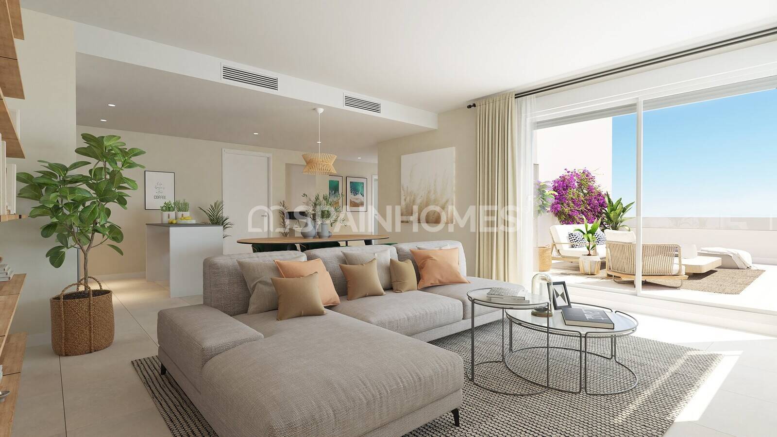 Apartament w Estepona, Malaga, Hiszpania 3 sypialnie, 100 mkw. nr 131291